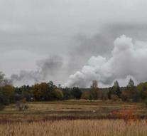 12,000 people evacuated after explosion ammunition depot Ukraine