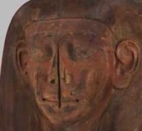 After 150 years it appears: mummy in forgotten and 'empty' coffin