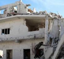 Air strikes in relatively calm southern Syria