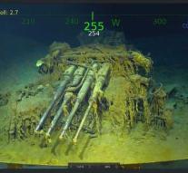 American wreck Second World War found