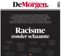 Belgian newspaper finished racism