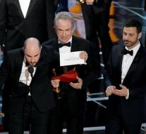 Blunder at Oscars