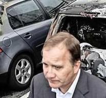 Cars burn in Sweden
