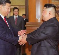 'China is easing sanctions against North Korea'