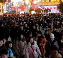 Chinese population finally declined