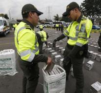 Colombia intercepted record amount of coke