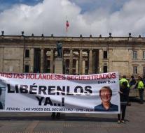 Colombian journalists demand freedom abducted Bolt and Follender