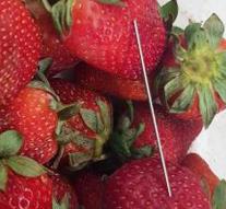 Crisis strawberries with needles skip: elsewhere copycat behavior