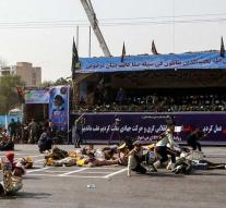 Dead and wounded by attack at parade Iran