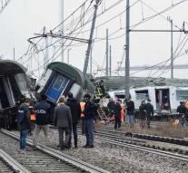 Dead and wounded by train accident Milan