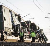 Death train accident Denmark to eight