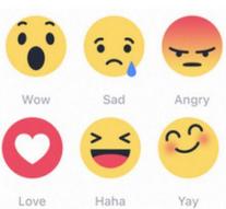 Dislike button lets users select emoji