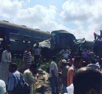 Dozens of deaths by train crash Egypt
