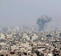Dozens of people are killed by air strike in Syria