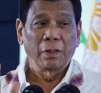 Duterte denies with live message death