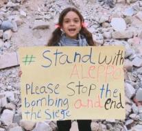 Eight-year-old girl from Aleppo on Time list