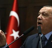 Erdogan says the United States is on guard