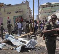 Explosion at Mogadishu hotel