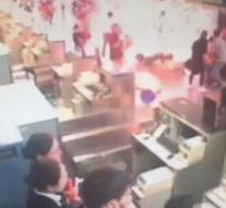 Explosive detonated at Shanghai airport