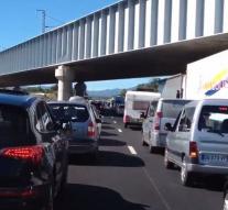 Extreme delays at Spanish-French border