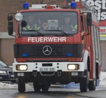 Fire in German refugee reception center