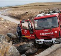 Firefighter dead in flood after severe weather in Spain
