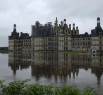 Flooding in French chateaux and Bavaria
