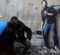 France protects Banksy graffiti in Calais