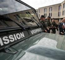 French army worried about theft truck