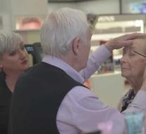 Heartwarming: man (84) learns make-ups for almost blind woman (83)