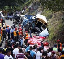 Honduras bus accident claims lives of sixteen