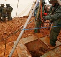 Israel: last Hezbollah smuggling tunnel 55 meters underground
