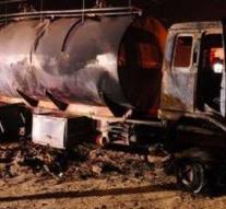Kill by collision bus and tanker gasoline