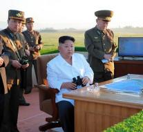 Kim Jong-un present at rocket test