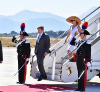 Kings couple visits Sicily