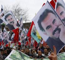 Kurdish banned march to Strasbourg