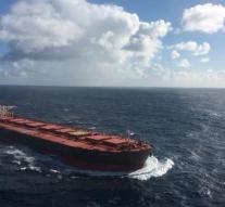 Large cargo ship with 24 crew missing