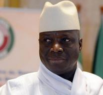 left former President Jammeh Gambia