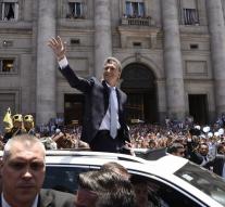 Macri was sworn in as president Argentina