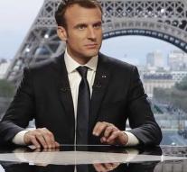 Macron: attack on Syria was necessary