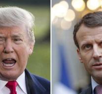 Macron in April on state visit to Trump