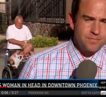 Man beats his wife in wheelchair on live TV