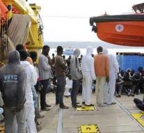 Many fewer migrants arrived in Italy