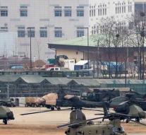 Military exercise US and South Korea started