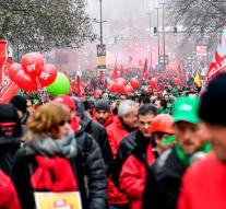 National strike in Belgium on 13 February