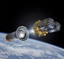 Navigation Satellites Europe to space