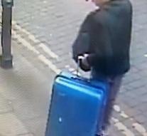 Police disseminates Abedi's picture with a suitcase