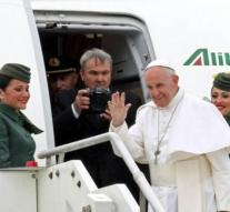 Pope arrived in Egypt