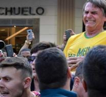 Presidential candidate Brazil from hospital