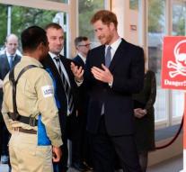 Prince Harry in the footsteps of mother Diana